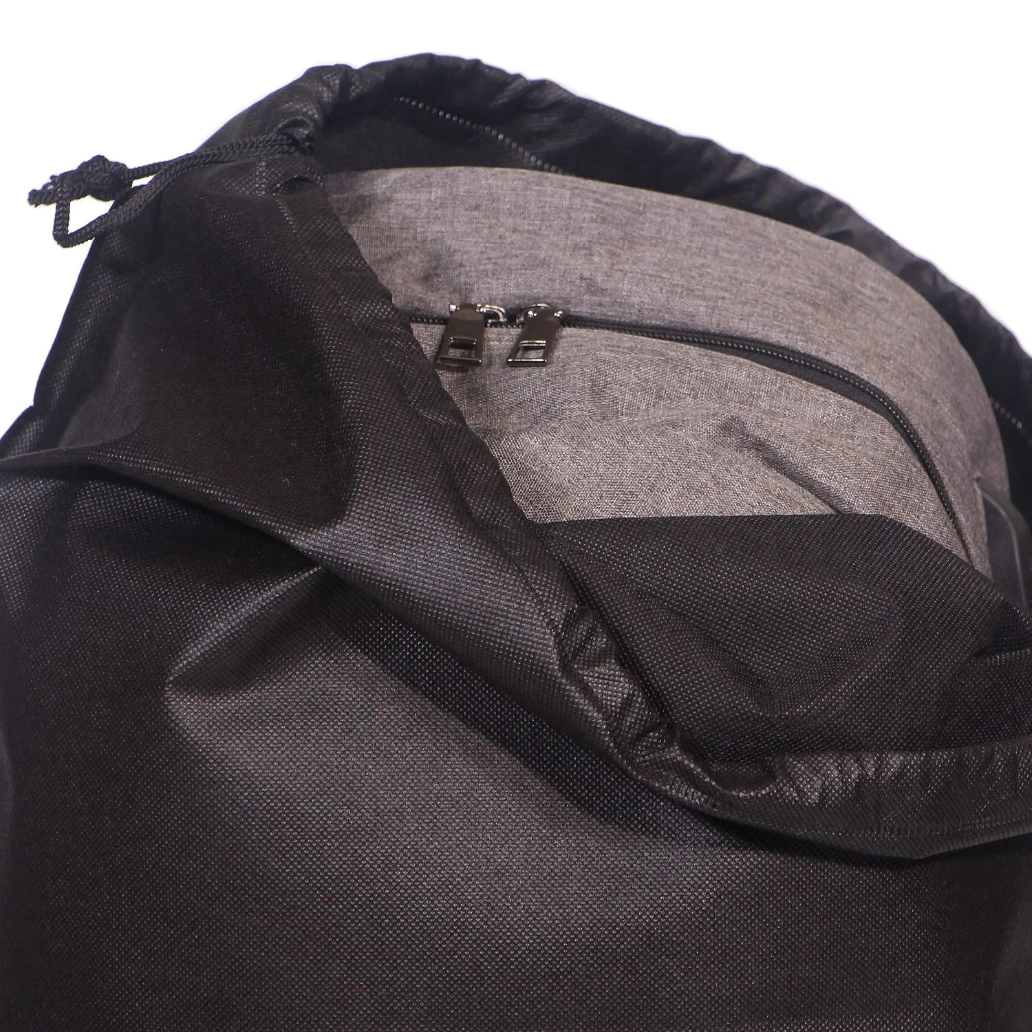 10 Pack Jumbo Non-Woven Fabric Dustproof Drawstring Dust Covers Large Cloth Storage Pouch String Bag for Handbags Purses Shoes Boots
