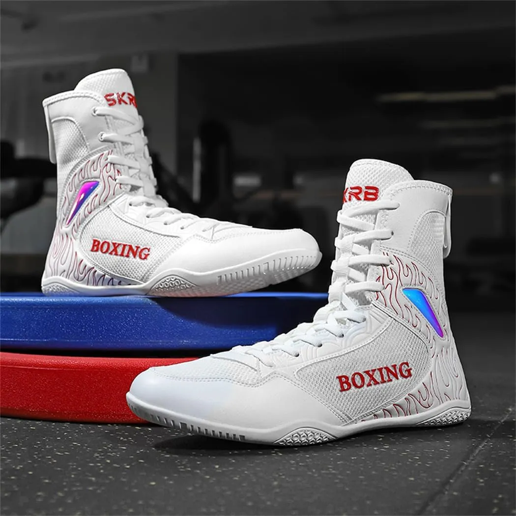 Boxing Shoes for Mens Breathable Fighting Squatting Gym Trainers Casual Lightweight Wrestling Competitions Sneakers
