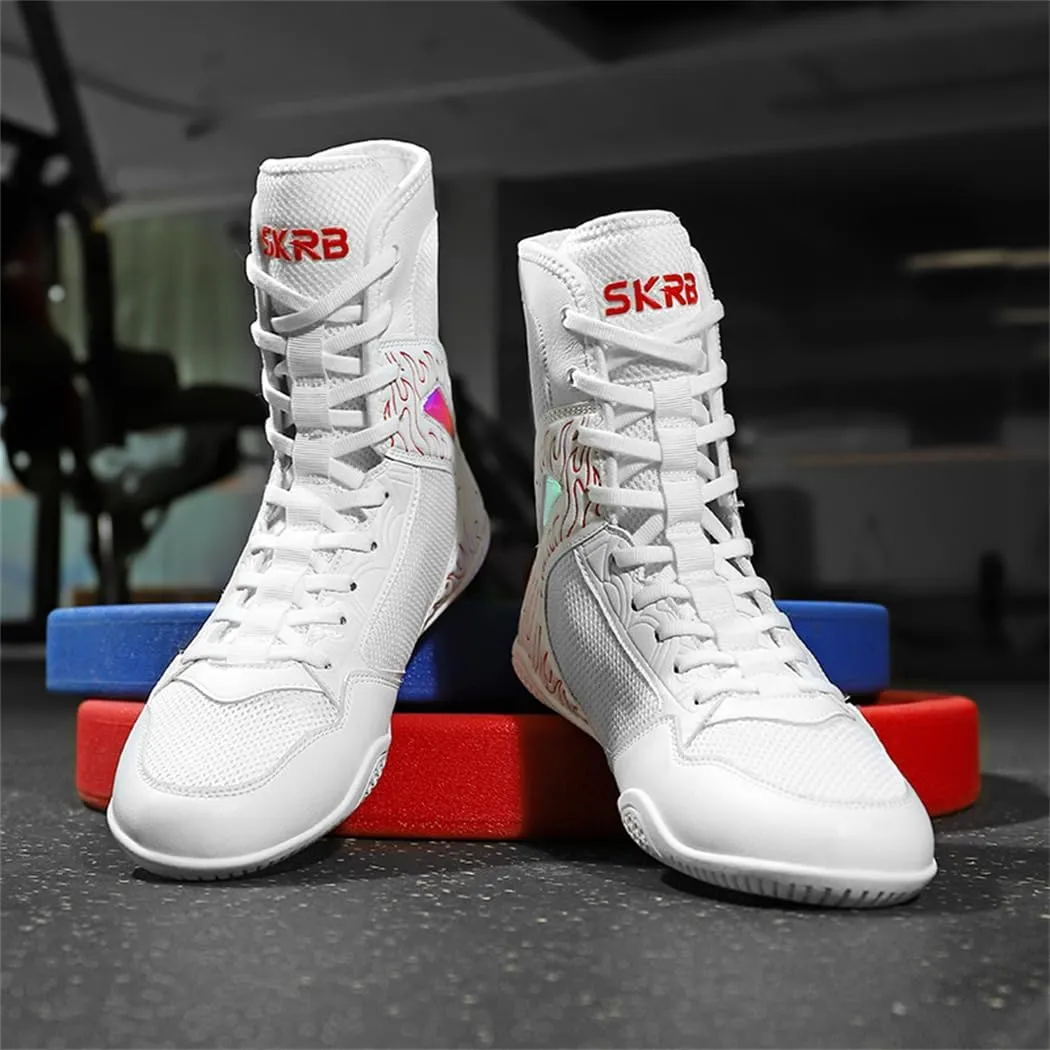 Boxing Shoes for Mens Breathable Fighting Squatting Gym Trainers Casual Lightweight Wrestling Competitions Sneakers