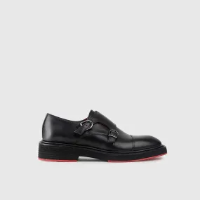 Chunky Sole Dress Loafers 9769 Black Matt