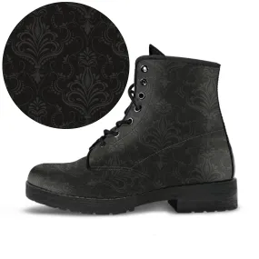 Combat Boots - Classic Pattern #113 | Unisex Boots, Custom Shoes, Hippie Boots, 90s Boots, Women's Boots