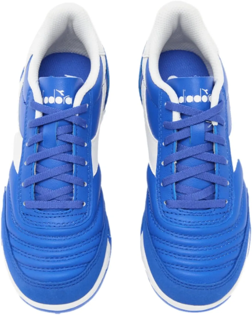 Diadora Calcetto Youth Turf Soccer Shoes - Soft Leather, EVA Midsole, Rubber Outsole, Unisex