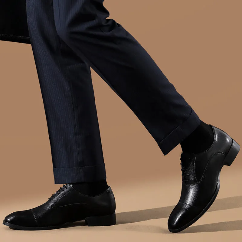 England style leather loafers for men business driving formal loafers