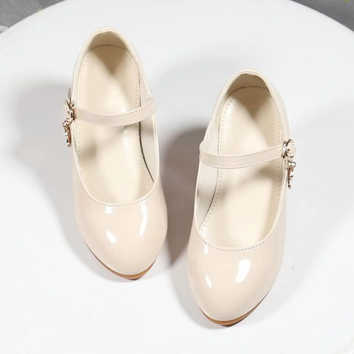 Girl Shoes Small Leather Shoes Single Shoes Children Dance Shoes Girls Performance Shoes Clothing for Girls