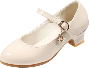 Girl Shoes Small Leather Shoes Single Shoes Children Dance Shoes Girls Performance Shoes Clothing for Girls