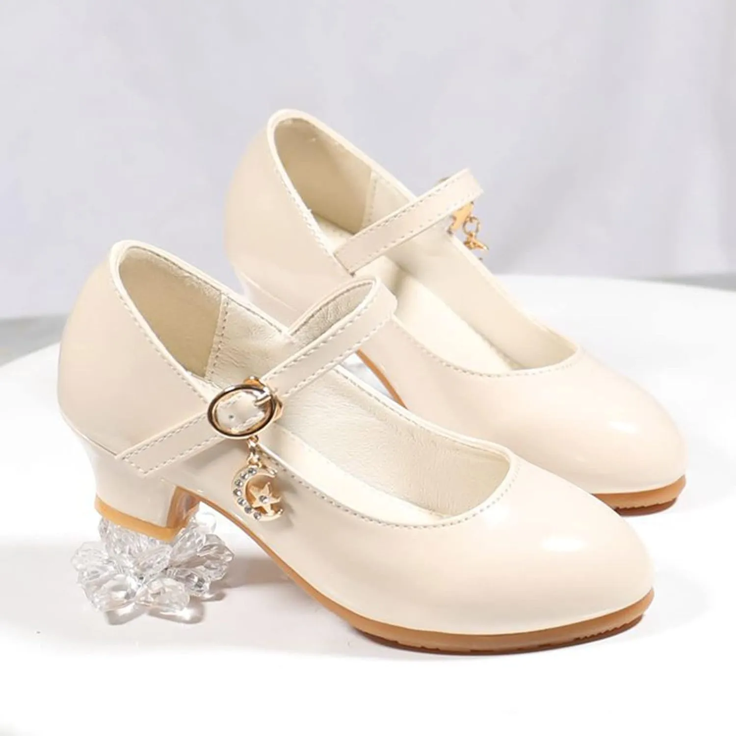 Girl Shoes Small Leather Shoes Single Shoes Children Dance Shoes Girls Performance Shoes Clothing for Girls