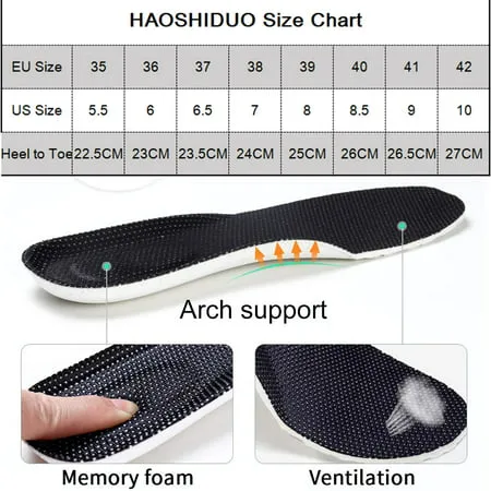 HAOSHIDUO Women's Walking Shoes Sock Sneakers Slip On Loafer Mesh Air Cushion Easy Shoes Moccasins Casual Comfortable Work Nurse ShoesBlack,