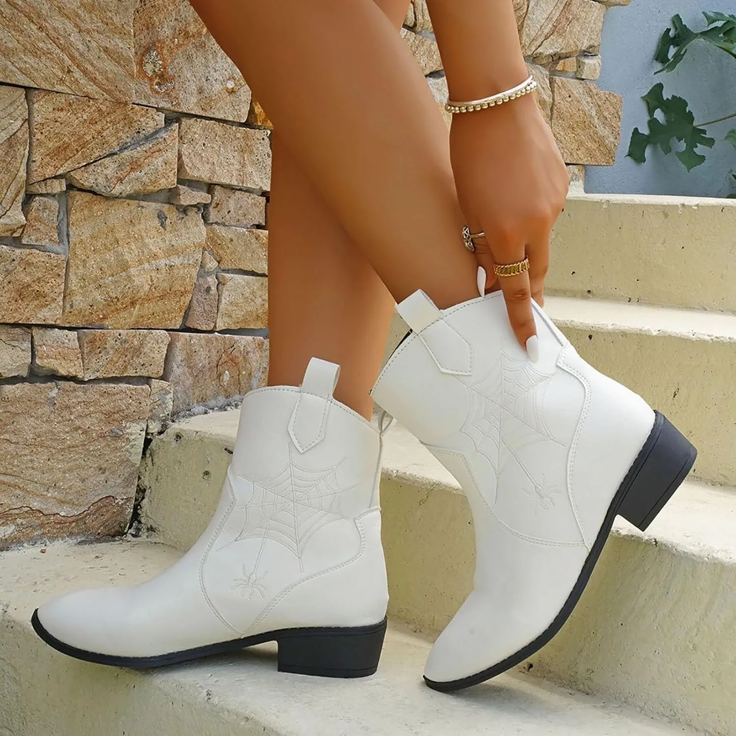 High Heel Ankle Boots for Women Black Boots Women Womens Lace Up Boots Women's Winter Boot Womens Leather Ankle Boots Low Heel Ankle Booties Wedge Heel
