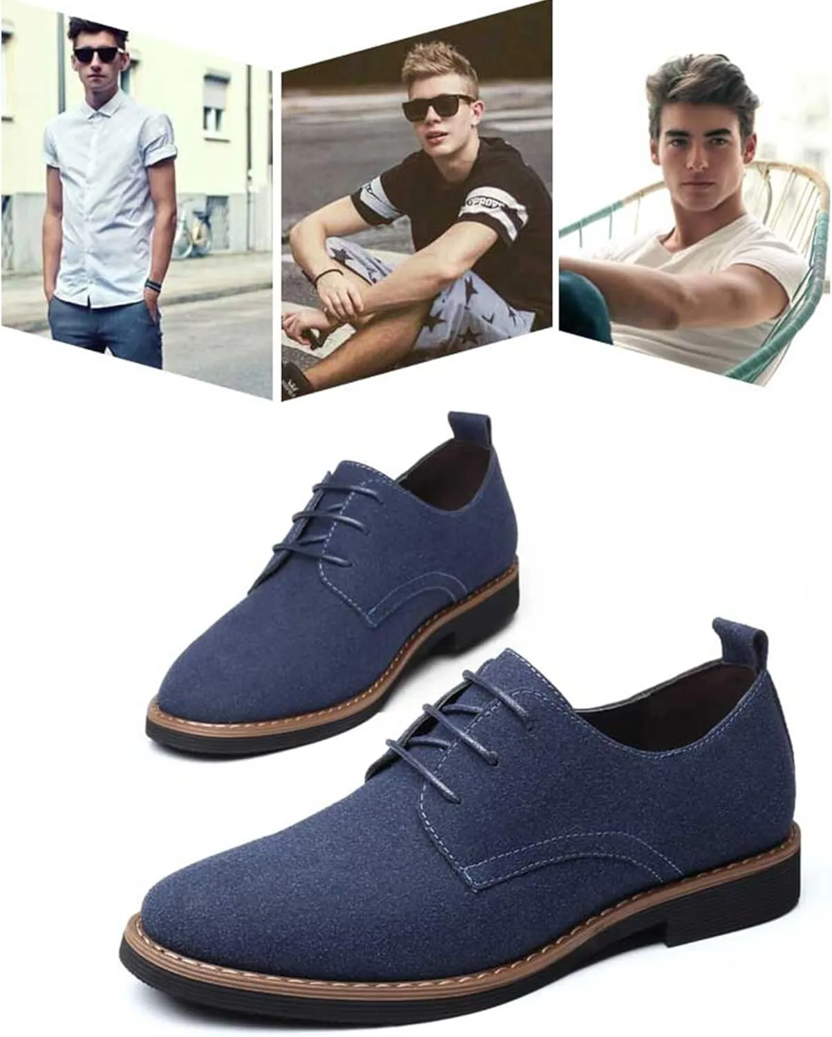Men Oxford Shoes Fashion Business Casual Shoes Luxury Office Loafers Flats Sneakers for Male Driving Walking Dress Shoes