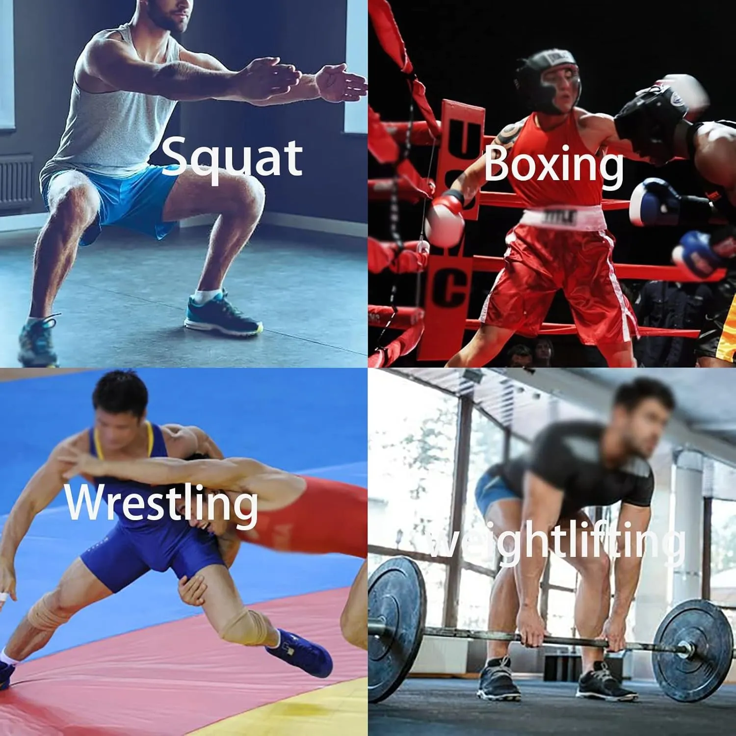 Men Womenboxing Shoes, Leather Squat Shoes Unisex Wrestling Shoes Comfortable Boxers Trainer Breathable Fighting Gym Shoes