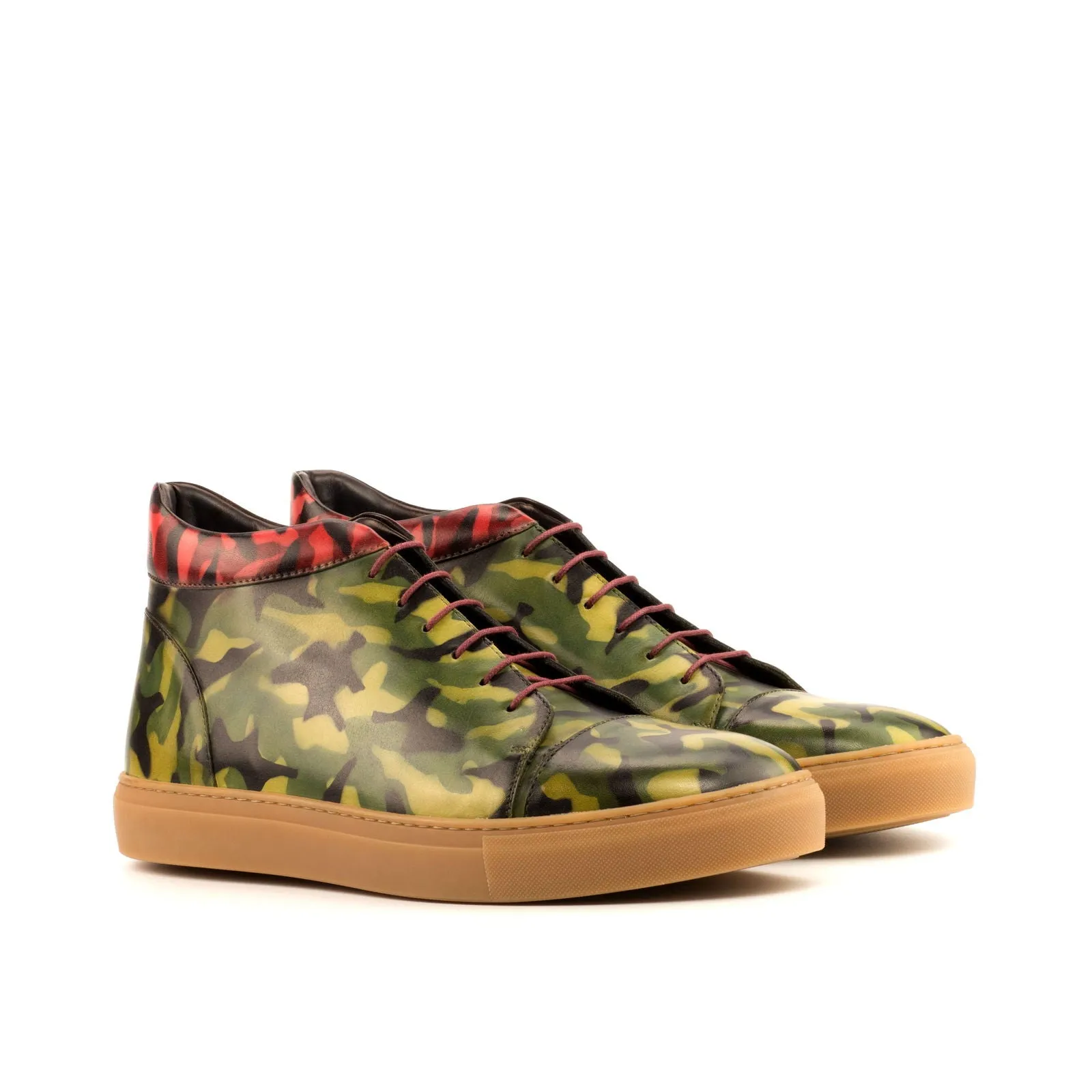 Men's High Top Sneakers Patina Wide Plus Size 4698