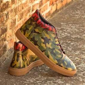 Men's High Top Sneakers Patina Wide Plus Size 4698