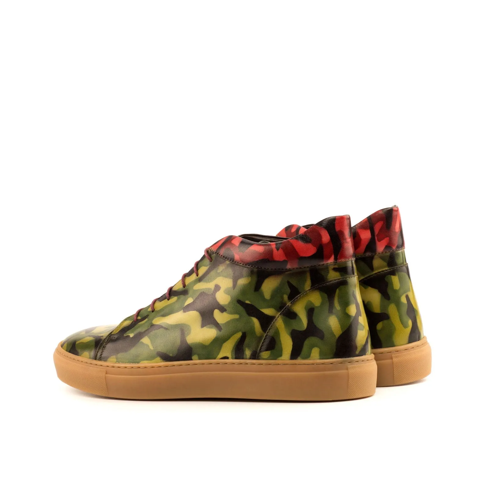Men's High Top Sneakers Patina Wide Plus Size 4698