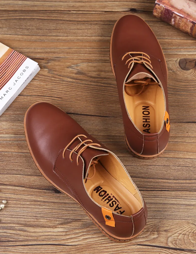 Men's Lightweight Plain Derby Shoes