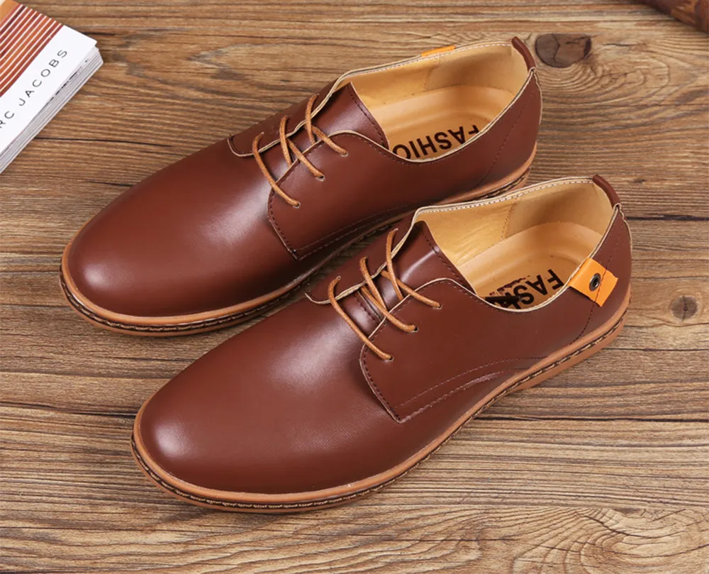 Men's Lightweight Plain Derby Shoes