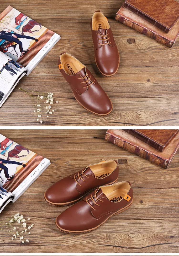 Men's Lightweight Plain Derby Shoes