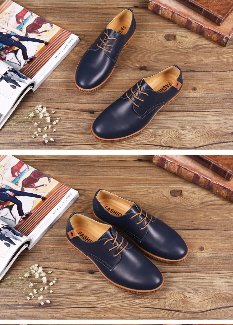 Men's Lightweight Plain Derby Shoes