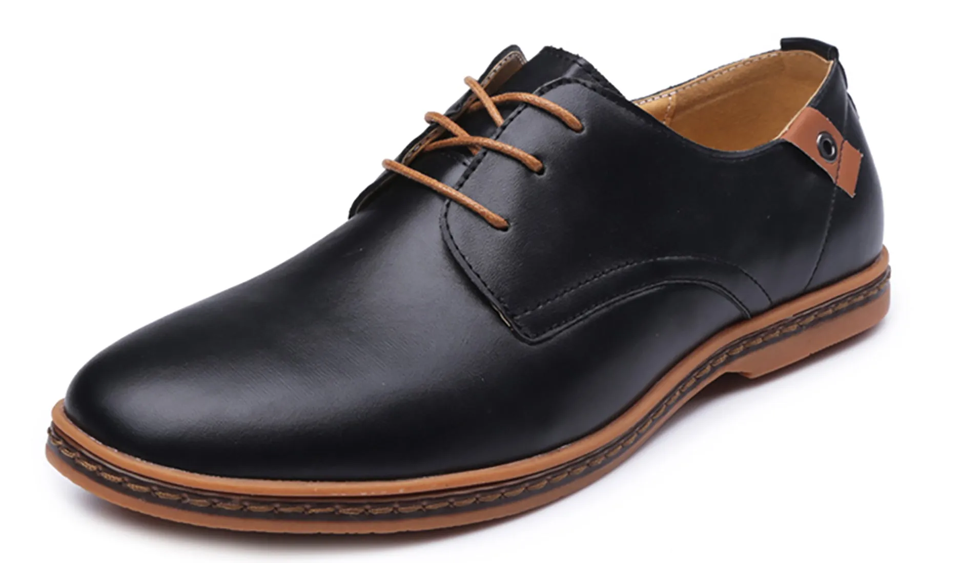 Men's Lightweight Plain Derby Shoes