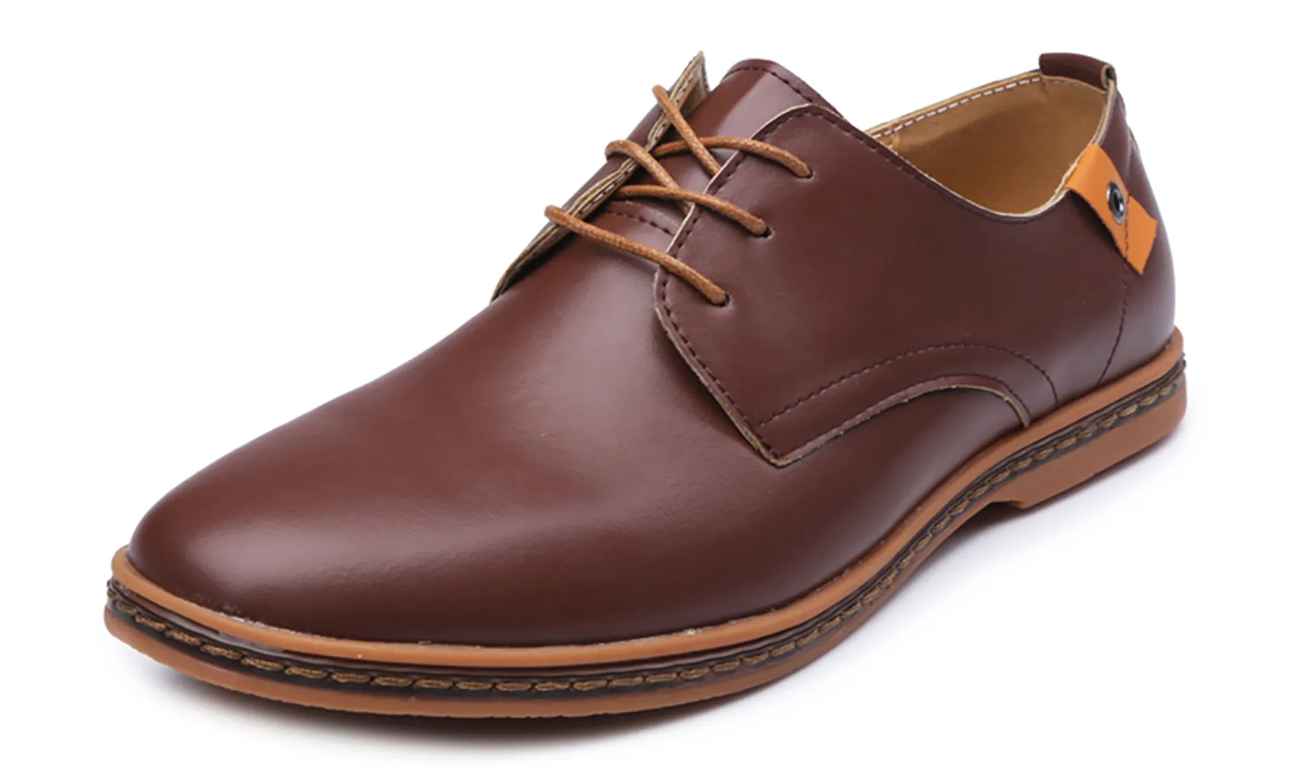 Men's Lightweight Plain Derby Shoes