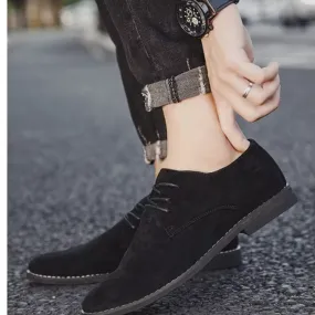 Men's Lightweight Suede Lace-up Shoes | Perfect for Everyday Wear