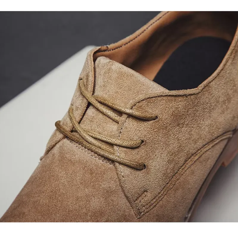 Men's Lightweight Suede Lace-up Shoes | Perfect for Everyday Wear