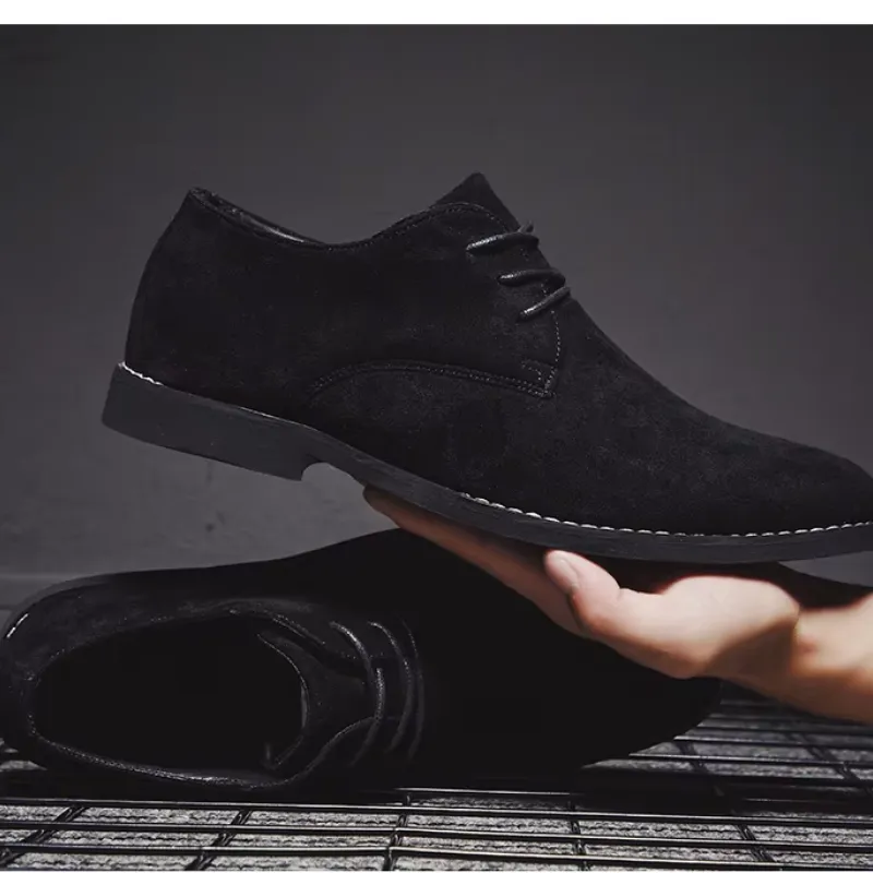 Men's Lightweight Suede Lace-up Shoes | Perfect for Everyday Wear
