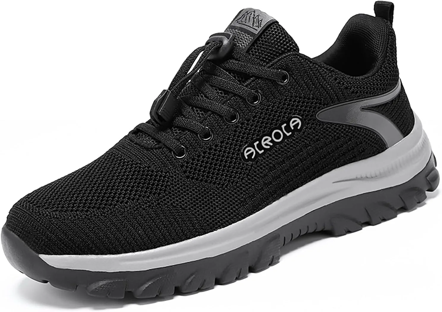 Mens Loafers & Slip-Ons Flying Weaving Sneakers Men New Korean Fashion Round Head Casual Shoes Thick Bottom