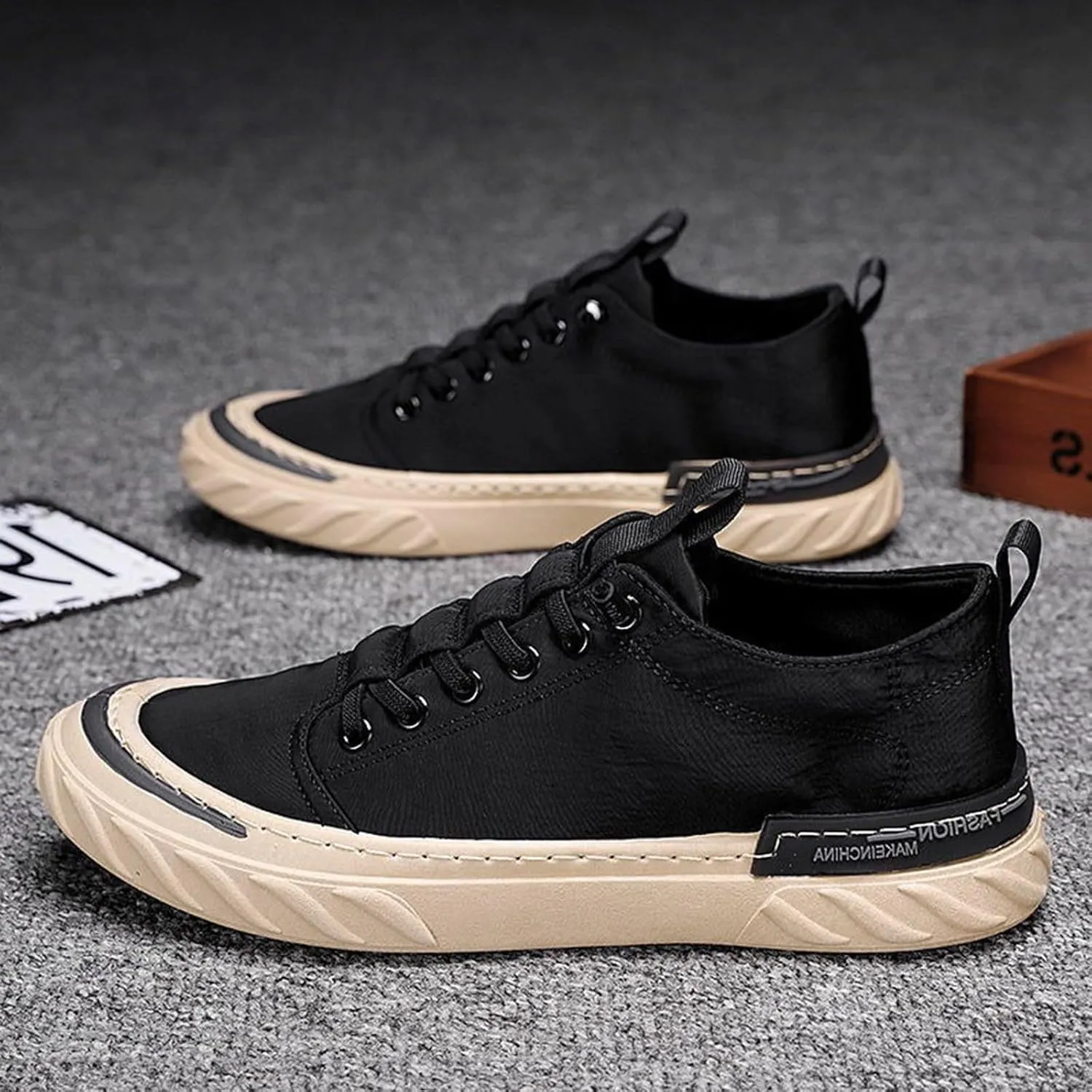 Mens Loafers & Slip-Ons Spring New Breathable Old Cloth Shoes Korean Trendy Versatile Shoes Men's Casual Canvas
