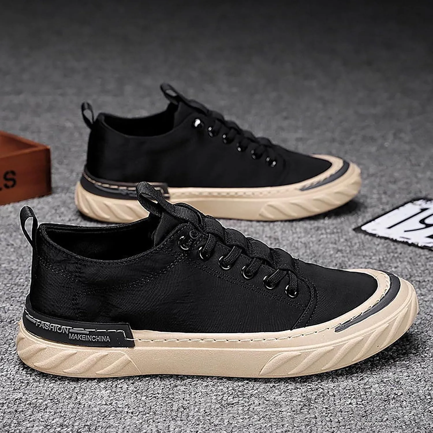 Mens Loafers & Slip-Ons Spring New Breathable Old Cloth Shoes Korean Trendy Versatile Shoes Men's Casual Canvas