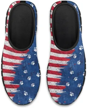 Mens Slip on Shoes Casual Loafers Running Sneakers Slip on Walking Sneakers with Black EVA Sole