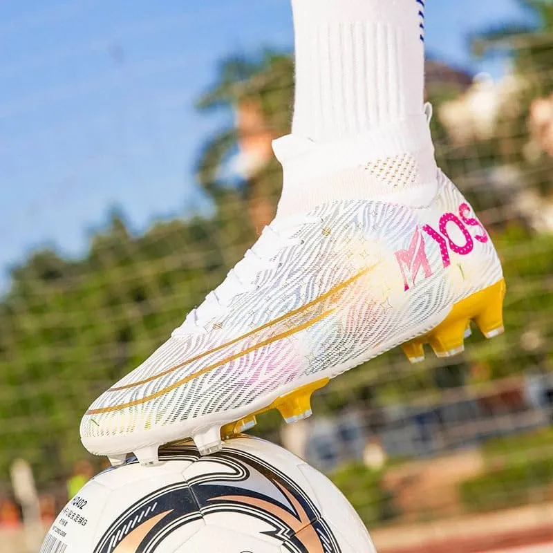 Men's Soccer Cleats Shoes Football Cleats Shoes Training Athletic Women Professional Sneaker Outdoor for AG/FG