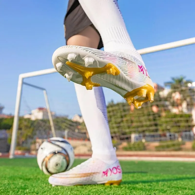 Men's Soccer Cleats Shoes Football Cleats Shoes Training Athletic Women Professional Sneaker Outdoor for AG/FG