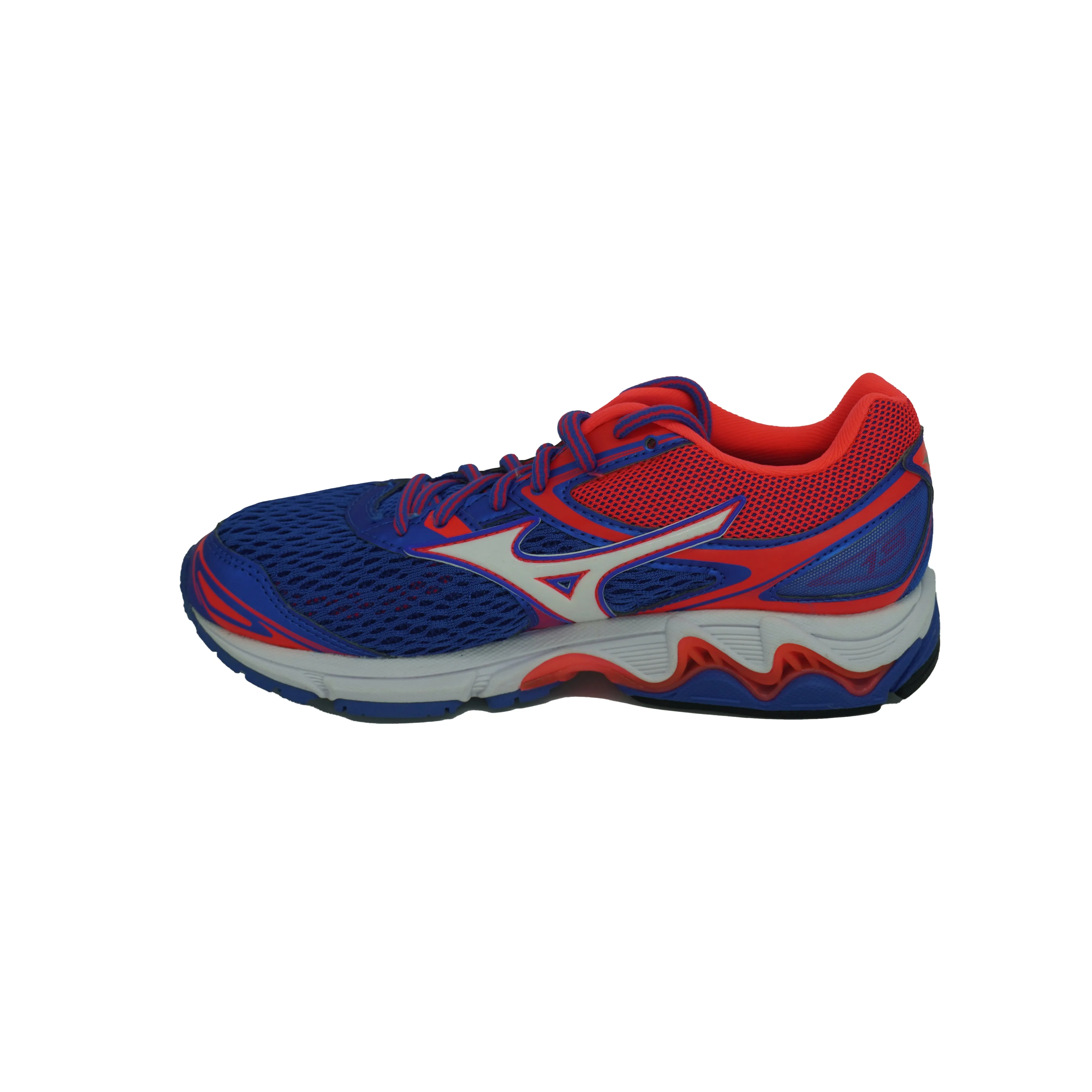 Mizuno Women's Wave Inspire 13 Running Athletic Shoes Blue Pink White Size 6