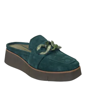 NAKED FEET - ELECT in EMERALD Platform Mules