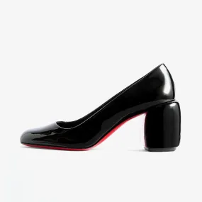 Refined Black Patent Leather Pumps