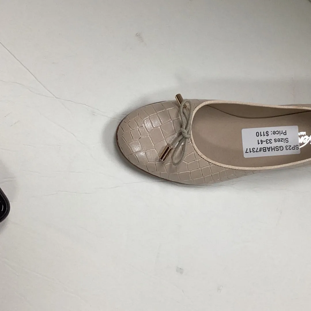 SALE SP23 Venettini Bianca Ballet Flat