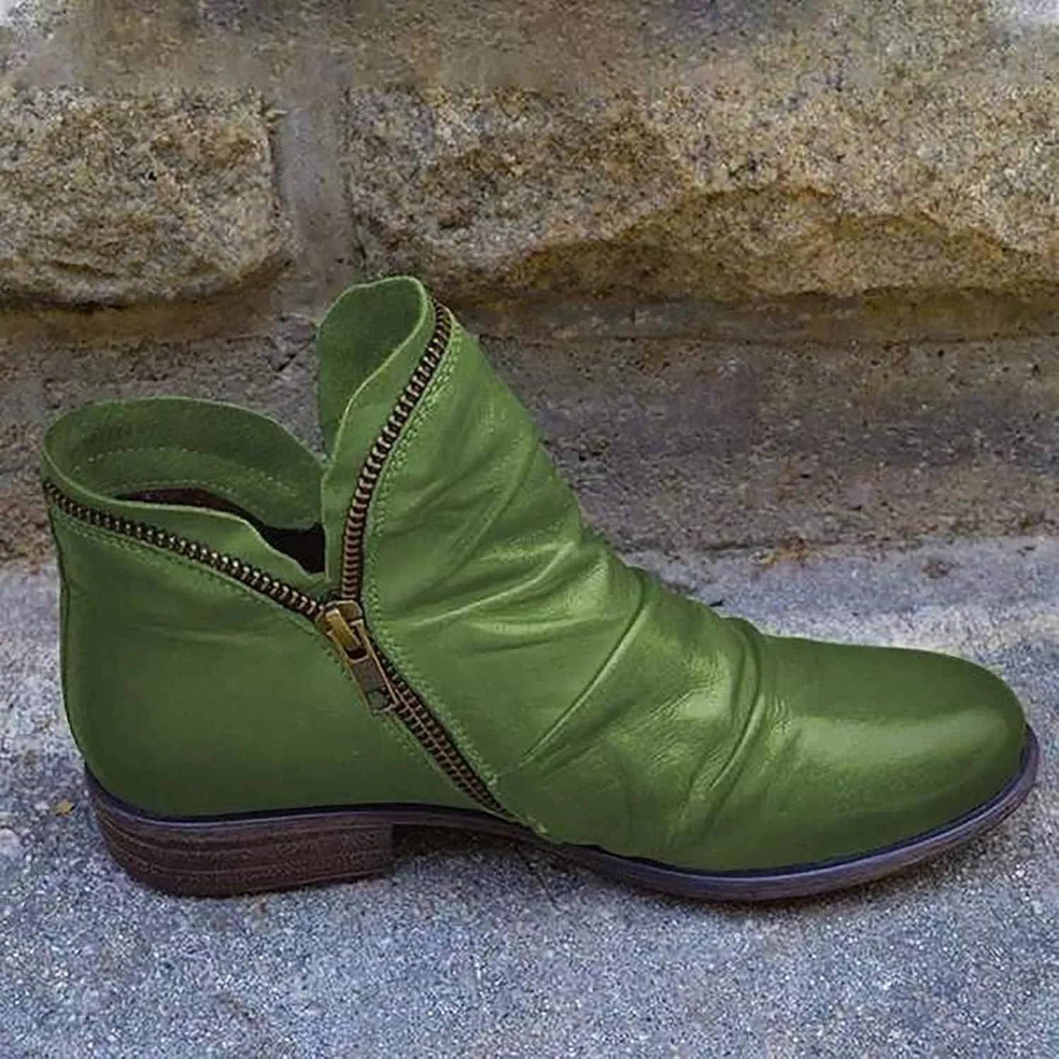 SBGMoSJ Ankle Boots for Women No Heel Wide Toe Brown Ankle Boots for Women No Heel Ankle Boots for Women Heel Size 5 Women Booties And Ankle Boots Black Cowgirl Boots for Women Ankle Booties