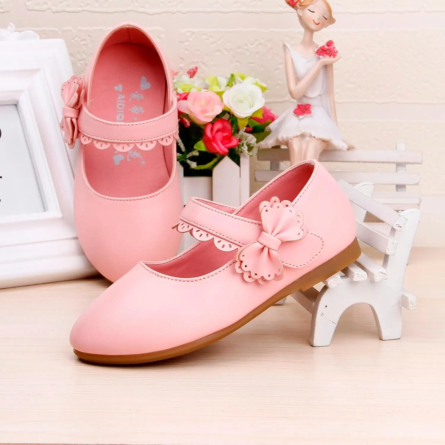 School Shoes for Girls Uniform Dress Shoes Mary Jane Little Girls Leather Shoes Toddler Flat Dance Shoes Kid Shoes