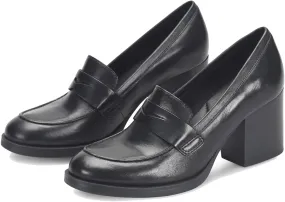 SHODENSE Women Vintage Chunky Heel Loafers Pumps Platform Round Closed Toe Oxford Shoes Burnished Matte Patent Suede Slip On Dress Loafer Stacked Block Heels Office Formal Work Business 4-11 M US