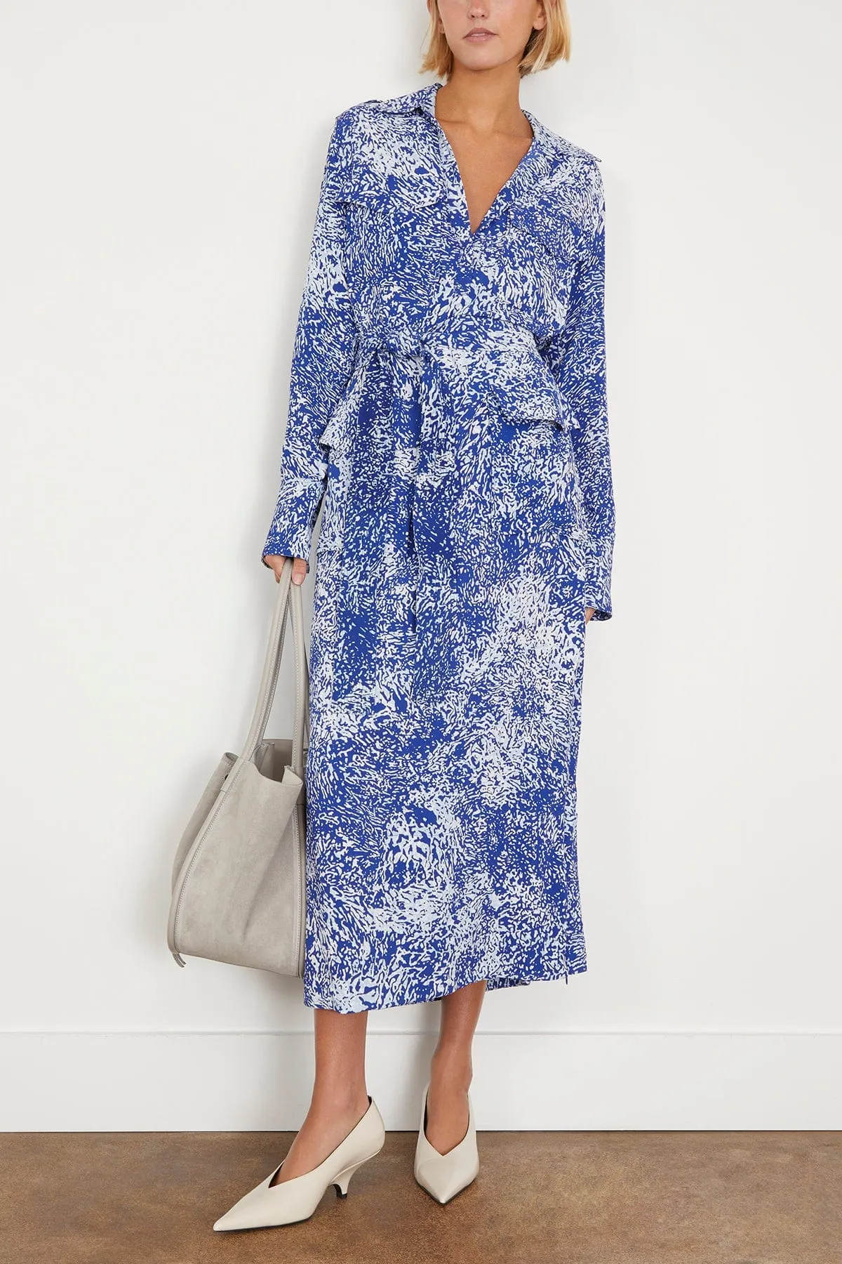 Vanessa Dress in Cobalt Multi