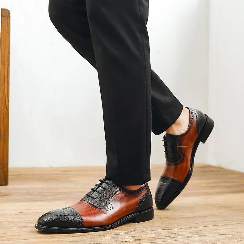 Veltique Refined Step Brogues