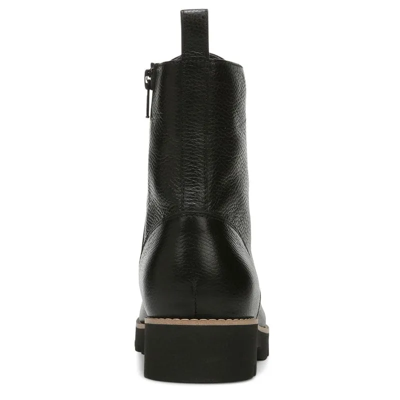 Vionic Women's Lani Combat Boots- Black