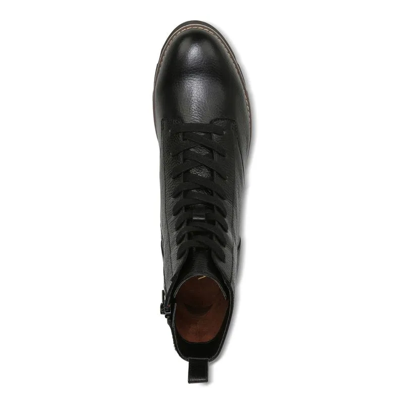 Vionic Women's Lani Combat Boots- Black