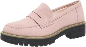 Womens Loafers Shoes Platform Chunky Penny Loafer Lug Sole Wide Width Comfortable Slip On Chunky Shoes for Women Work Office Business Casual Dress Shoe Walking Dresses Trendy Flats Loafer Sneakers